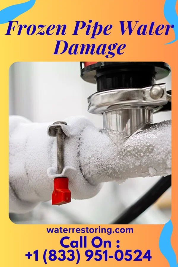 Frozen Pipe Water Damage in Madrid, IA